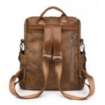 2025 New Women's Backpack Japanese Bag Single Shoulder Bag Cross-Border Fashion Women's Casual Travel Retro Pu Cross-Border - Image 3