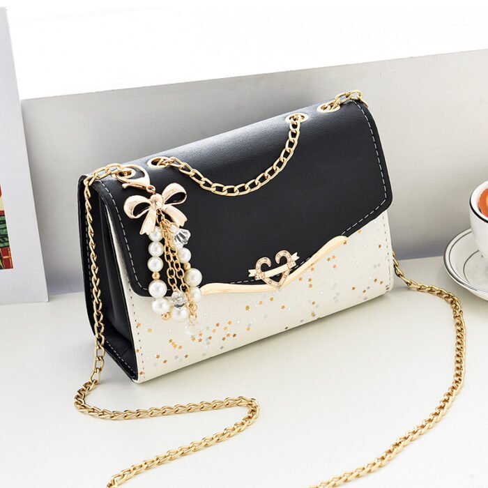 Bag Women's New Women's Bag Shoulder Crossbody Bag Sequin Fashionable Bag Korean Women's Satchel Mobile Phone Bag Coin Purse Trendy - Image 3