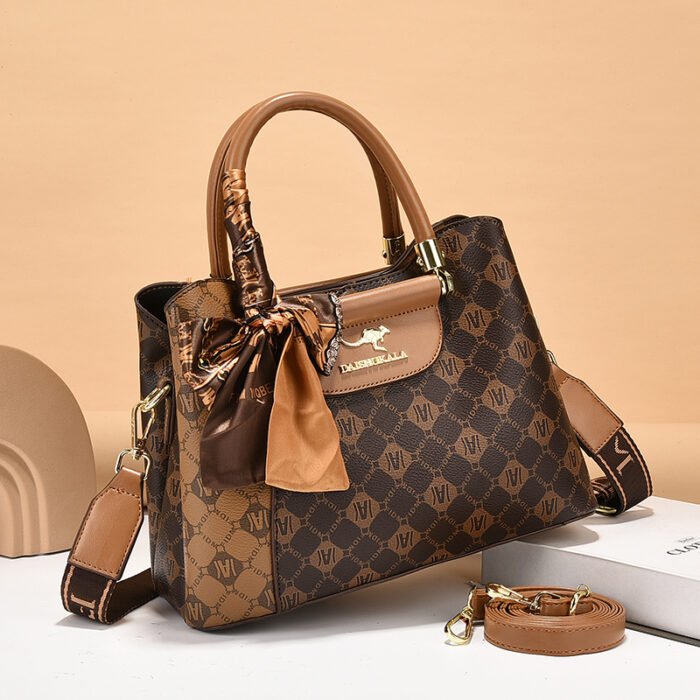 Kangaroo Luxury Brand Handbag 2025 New Fashion Women's Gift for Wife's Birthday Genuine Leather Crossbody Bag for Women - Image 3