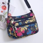 Crossbody Bag Women's Small Bag New Korean-style Oxford Cloth Canvas Bag Casual All-match Sports Travel Shoulder Bag Large Capacity