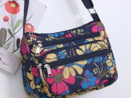 Crossbody Bag Women's Small Bag New Korean-style Oxford Cloth Canvas Bag Casual All-match Sports Travel Shoulder Bag Large Capacity