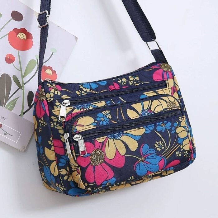 Crossbody Bag Women's Small Bag New Korean-style Oxford Cloth Canvas Bag Casual All-match Sports Travel Shoulder Bag Large Capacity - Image 1