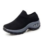 Spring Women's Shoes, Sneakers, Women's Travel Hiking Shoes, Casual Height-Increasing Air-Cushion Outdoor Shoes, Rocking Shoes, Soft-Soled Air-Cushion Shoes - Image 4