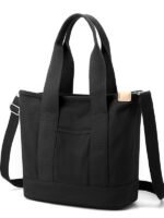 New Japanese Style 16 Ann Canvas Bag Korean Style Women's Tote Bag Shoulder Crossbody Handbag Large Capacity Simple Women's Bag - Image 2