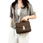 High-End Accessible Luxury Presbyopic Retro Satchel Women's Small Square Bag 2025 New Presbyopic K-Shaped Single Shoulder Crossbody Women's Bag - Image 5