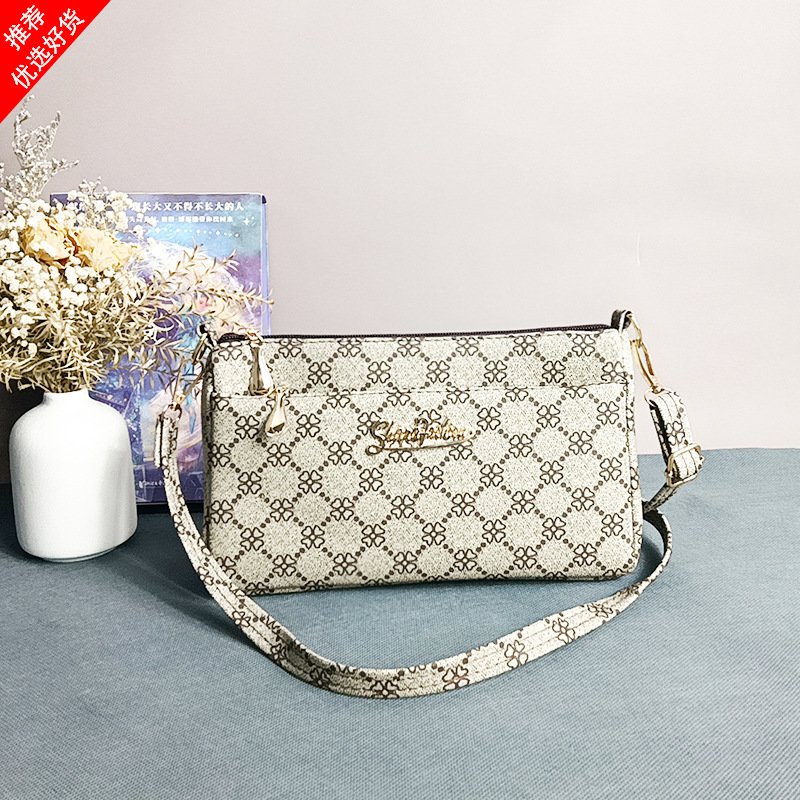 Women's Bag 2026 New Fashion Crossbody Bag Trendy Korean Style Large Capacity Mom's Shoulder Bag for Middle-Aged and Elderly Women Mobile Phone Bag - Image 3
