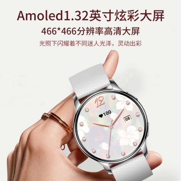 Y11 1.32” AMOLED IP68 Waterproof Smartwatch for Women - Image 4
