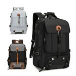 Men's Large Capacity Waterproof Backpack – Outdoor Travel, Mountaineering, Luggage, Student & Schoolbag - Image 3