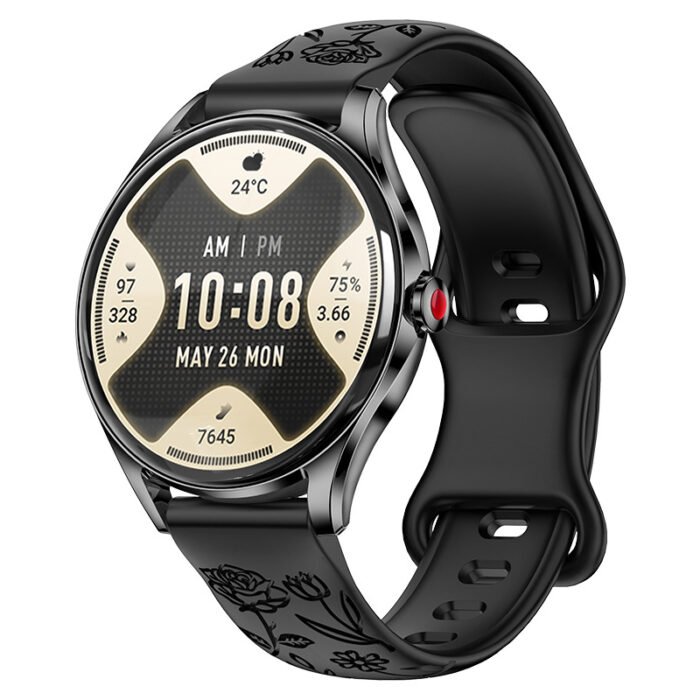 Cross-Border H03 Women’s Smart Watch – 1.32” AMOLED Spherical Round Ultra-Thin Design. - Image 4