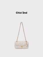 Nanfeng Chio2Nd Pearl Era Small Square Chain Bag – Diamond Pattern Women's Single-Shoulder Crossbody Bag - Image 5