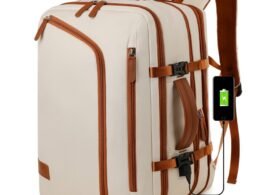 Large-Capacity Backpack Travel Bag – Unisex Business Computer Carry‑On for College & Business Trips