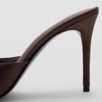 Spanish Foreign Trade Summer Women's Open-Toe Pointed Toe Stiletto Mules High Heel Sandals - Image 4