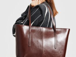Retro Cowhide Women's Tote Bag – Large Capacity Genuine Leather Shoulder Bag for Versatile Work & Everyday Use