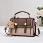 Textured Niche Design Women's Small Square Crossbody Bag – High-End for Girls