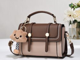 Textured Niche Design Women's Small Square Crossbody Bag – High-End for Girls