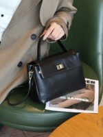 Women's Genuine Leather Crossbody Shoulder Bag – High-End Retro Fashionable All-Match Commuter Handbag - Image 4