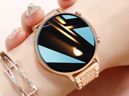 Smart Watch Bluetooth Phone Message Reminder NFC Access Control Payment Heart Rate Monitor Sleep Tracking Multifunctional for Girls