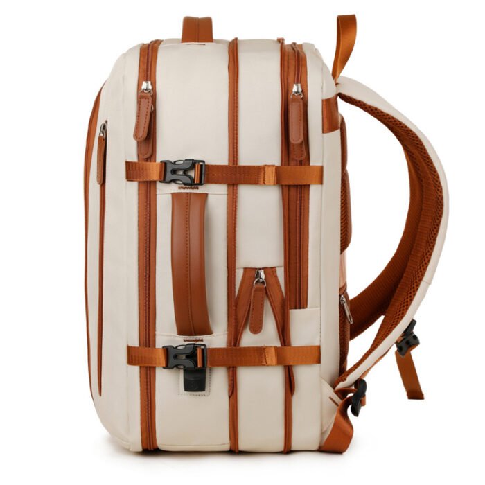 Large-Capacity Backpack Travel Bag – Unisex Business Computer Carry‑On for College & Business Trips - Image 2