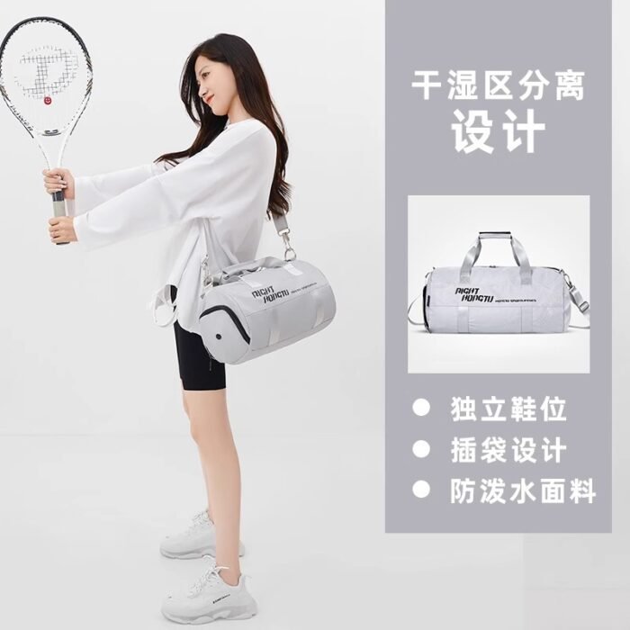 O1CN01OZ2b7q1LlldAgtsAC_2206669481340-0-cib.jpg Unisex Dry/Wet Separation Sports Backpack – Large Capacity Training, Short-Distance Travel, and Swimming Bag - Image 1