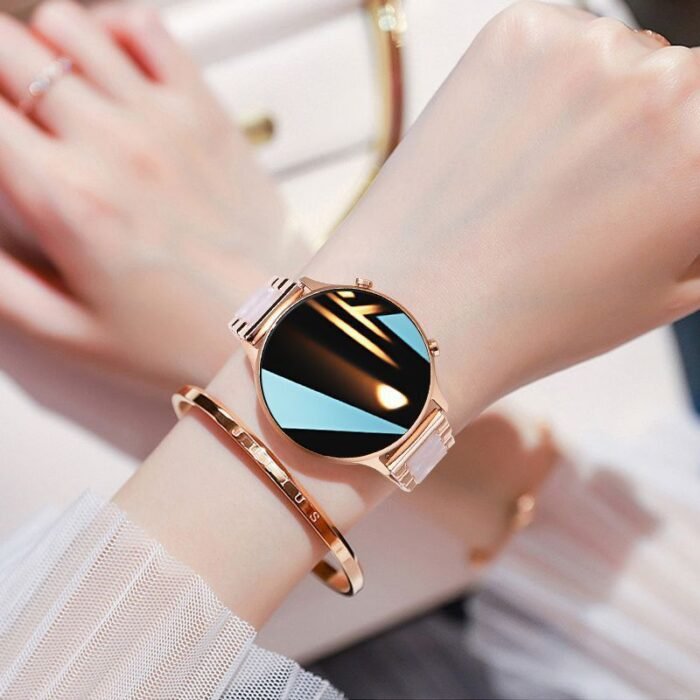 Smart Watch Ladies 2025 Bluetooth Phone Multi-Function Suitable for Mobile Phone Heart Rate Sports Bracelet - Image 2