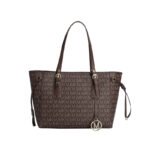 Cross-Border High-End Retro Printed Letter Shoulder Tote Bag – Large Capacity Women's Bag - Image 5