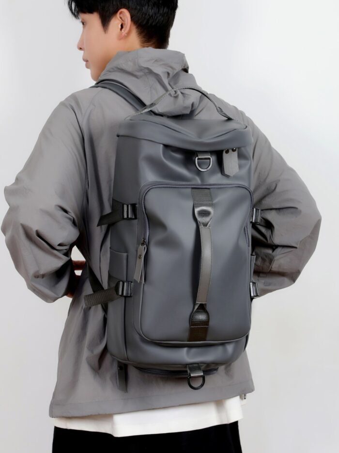 Large-Capacity Waterproof Business Backpack for Men – Outdoor Sports, Student Travel, Mountaineering & Casual School Bag - Image 1