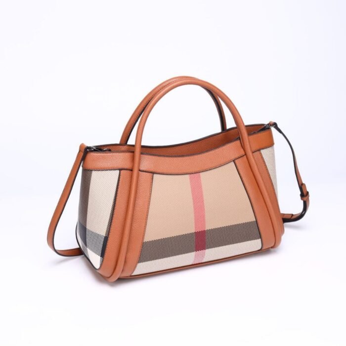 High-End Plaid Shoulder Crossbody Tote Bag – Large Capacity, Stylish Women's Handbag - Image 4