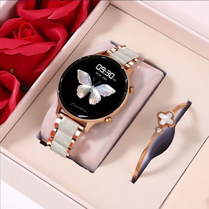 Smart Watch Ladies 2025 Bluetooth Phone Multi-Function Suitable for Mobile Phone Heart Rate Sports Bracelet - Image 1