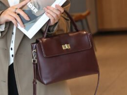 Women's Genuine Leather Crossbody Shoulder Bag – High-End Retro Fashionable All-Match Commuter Handbag