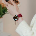 Smart Watch for Girls, Multi-Function, Answering Calls, Healthy Heart Rate, Couple Sports Bracelet, 2025 Embossed Rose