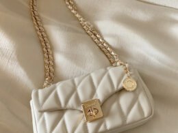 Nanfeng Chio2Nd Pearl Era Small Square Chain Bag – Diamond Pattern Women's Single-Shoulder Crossbody Bag