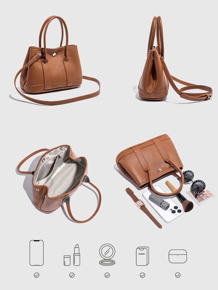 Women's Small Cross-Body Garden Bag – Simple, Versatile & Fashionable Hand-Carrying Handbag for Spring & Summer - Image 4