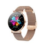 Women's Smart Bluetooth Watch with Stainless Steel Strap, Heart Rate Monitor, Sports Features, Call Function