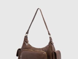 Niche High-End Functional Vintage Motorcycle Shoulder Bag – Crossbody Underarm with Multiple Pockets