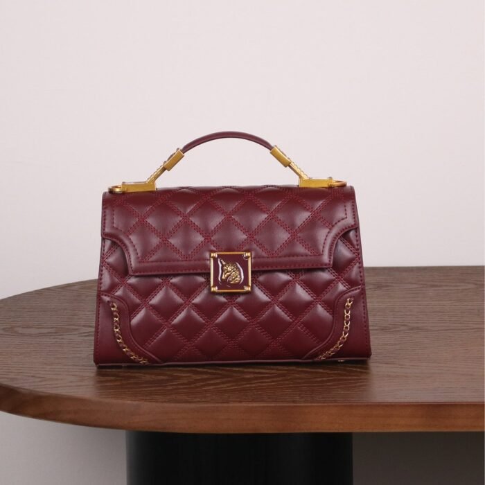 Fashionable Light Luxury Quilted Women's Handbag – Elegant Heavy-Duty Shoulder Crossbody - Image 3