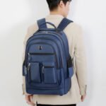 Wholesale Business Backpacks for Men – Large Capacity Trolley Travel Computer Bags, Customizable Logo, Casual Style - Image 2