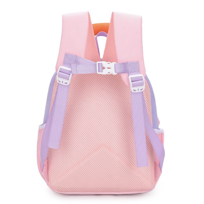 First Grade School Bag – New Style, Weight-Reducing, Spine-Protecting Backpack for Kids, Large Capacity, Lightweight – Suitable for Girls and Boys in Kindergarten - Image 3