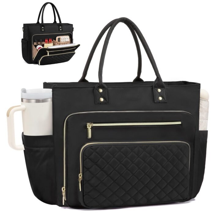 Women's Cross-Border Handbag – Large Cup Holder, Nurse Bag, Laptop Briefcase, Large Capacity - Image 5