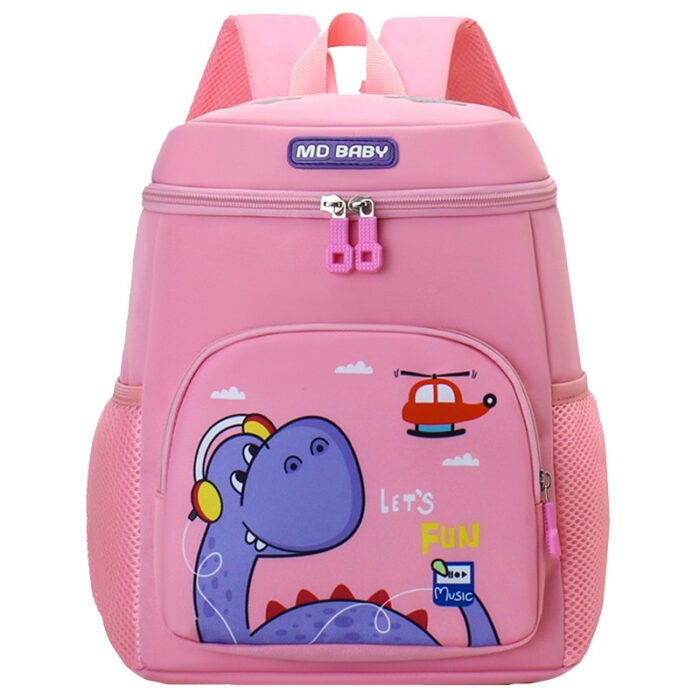 Cartoon Kids' Kindergarten School Bag – Breathable Backpack for Preschool Girls 3‑5 Years & Boys 3‑5 Years, Middle & Large Class - Image 5