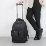 Wholesale Business Backpacks for Men – Large Capacity Trolley Travel Computer Bags, Customizable Logo, Casual Style - Image 3