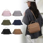 Women's Fashionable Nylon Crossbody Shoulder Bag – Small Square Multifunctional Handbag, Factory Direct Sale - Image 2