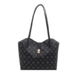 Cross-border 2026 Trendy Handbag, Versatile Retro Simple Large-Capacity Printed Tote with High-End Feel, Shoulder Bag - Image 5