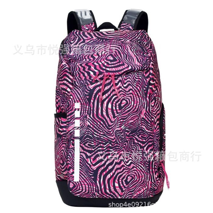 Sports Basketball Elite Air Cushion Backpack – Unisex Student Computer School Bag, Mountaineering & Travel - Image 3