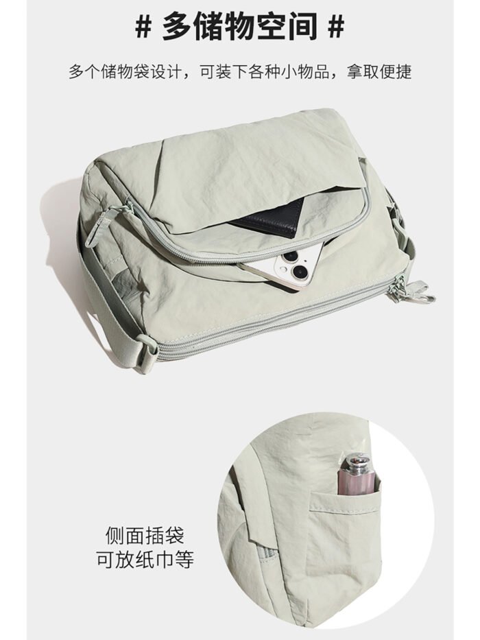 Women's 2026 Oxford Cloth Shoulder Crossbody Bag – Canvas & Nylon Cosmetic & Travel Mother Bag – Casual Fashion - Image 3