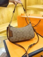 European American Retro Chain Monogram Underarm Bag – Large Capacity Versatile Crossbody Women’s Bag 2026 - Image 2