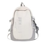 Large Capacity Simple School Backpack – Computer Backpack for Female & Male Junior High & High School Students - Image 5