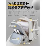Large-Capacity Men's Backpack with Separate Shoe Compartment, Expandable Travel Luggage, Dry/Wet Separation, Business Backpack - Image 2