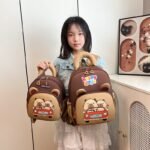 Cross-Border Cute Capybara Kids Backpack – Unisex, Kindergarten, Available in Small, Medium, Large - Image 3