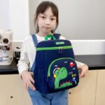 Cartoon Kids' Kindergarten School Bag – Breathable Backpack for Preschool Girls 3‑5 Years & Boys 3‑5 Years, Middle & Large Class - Image 2