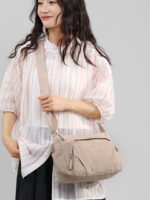 Women's 2026 Oxford Cloth Shoulder Crossbody Bag – Canvas & Nylon Cosmetic & Travel Mother Bag – Casual Fashion
